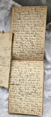 Travel Diary 1855 Trip to Europe