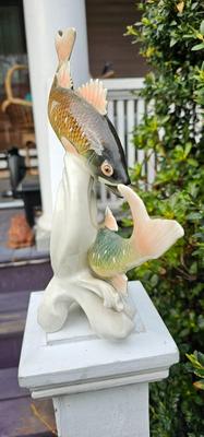 Porcelain Fish ENS German Trout by Karl Ens