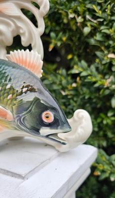 Porcelain Fish ENS German Trout by Karl Ens