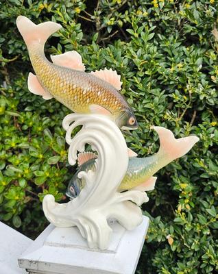 Porcelain Fish ENS German Trout by Karl Ens