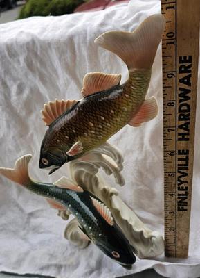 Porcelain Fish ENS German Trout by Karl Ens