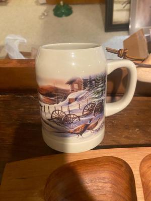 UNIQUE HORS D’OEUVRES DISH, CHEESE PLATTER FROM ITALY, TERRY REDLANDS TANKARD AND MORE