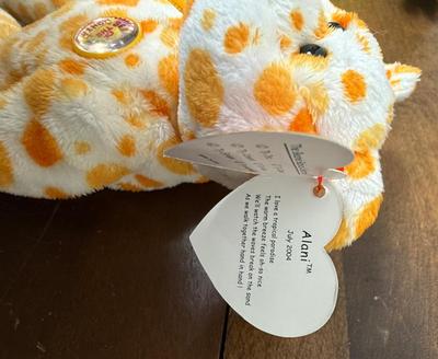 Beanie Baby Lot of 5 - Ty bears and one frog - Original Tags Attached