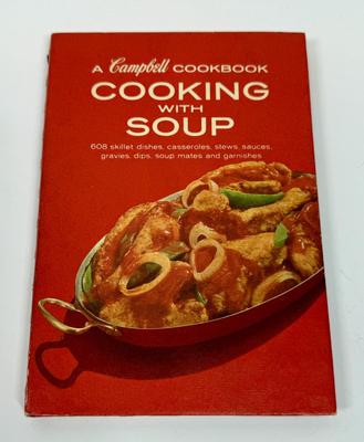 Vintage A Campbell Cookbook Cooking With Soup Spiral Bound circa late 70s