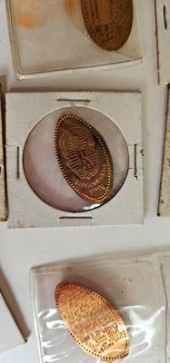 50 Smashed Elongated Pennies, Some Rare! 1932 World's Fair
