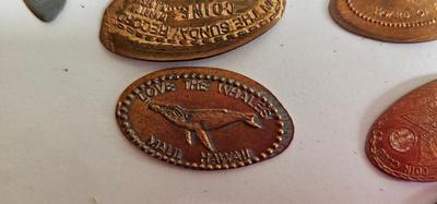 50 Smashed Elongated Pennies, Some Rare! 1932 World's Fair
