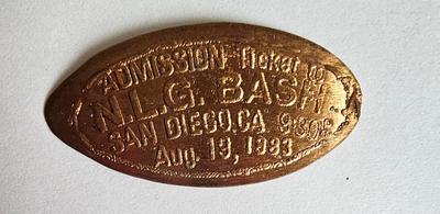 100 Vintage Smashed Elongated Pennies!