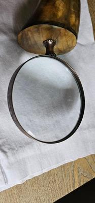 Antique Buffalo Horn Magnifying Glass Large
