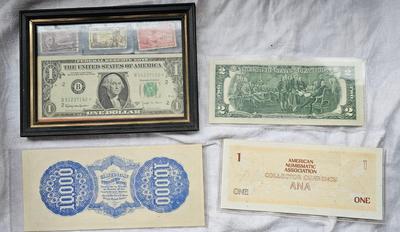 Vintage coin, currency, stamps, Collection! 1970s Morristown Dog