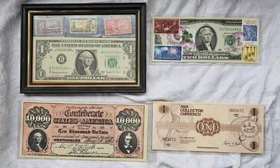 Vintage coin, currency, stamps, Collection! 1970s Morristown Dog