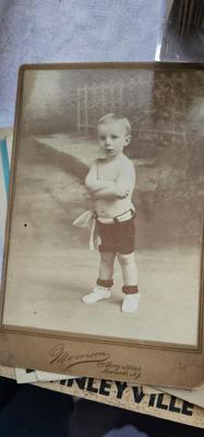 small Box of vintage Postcards and Photos Lot #2