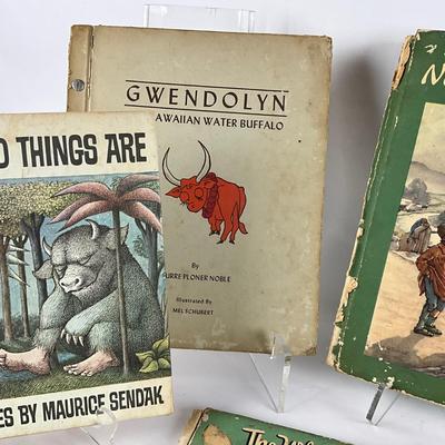 O1084 Lot of Antique Children's Books