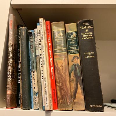 O1084 Lot of Antique Children's Books