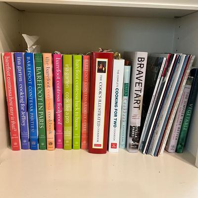 K1095 Lot of Barefoot Contessa CookBooks and The Cook Illustrated