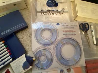 CREATIVE MEMORIES CUSTOM CUTTING SYSTEM WITH ALL THE BELLS AND WHISTLES