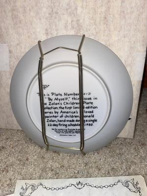 COLLECTORS PLATES WITH CERTIFICATES OF AUTHENTICITY
