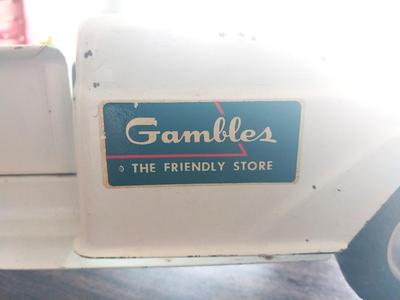 VINTAGE GAMBLES PICKUP TRUCK