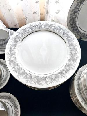 COMPLETE TWELVE PERSON FLORETINE CHINA SET