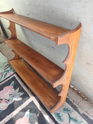 Wooden wall shelf - Wall mount Knick knack shelf