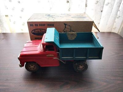 VINTAGE TONKA DUMP TRUCK WITH ORIGINAL BOX