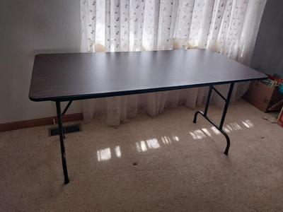 SIX FOOT FOLDING TABLE