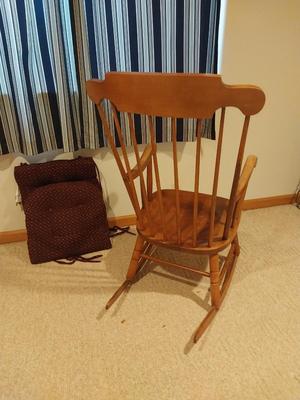 VINTAGE WOODEN ROCKER