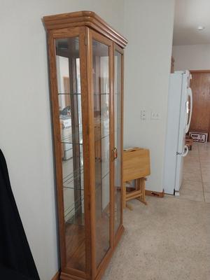 GLASS DISPLAY CABINET