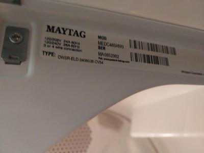 MAYTAG DRYER