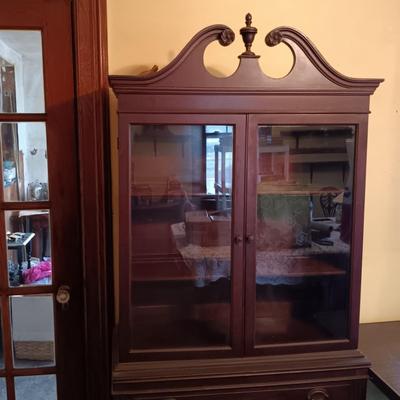 LOT 3: Antique Federal-Style China Cabinet
