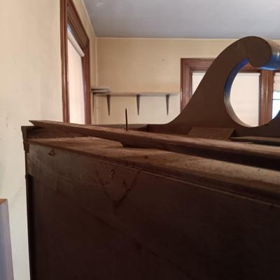 LOT 3: Antique Federal-Style China Cabinet