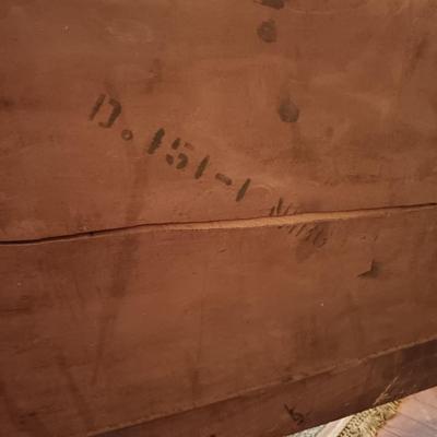 LOT 5: Antique Sideboard Buffet