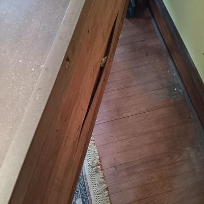 LOT 5: Antique Sideboard Buffet