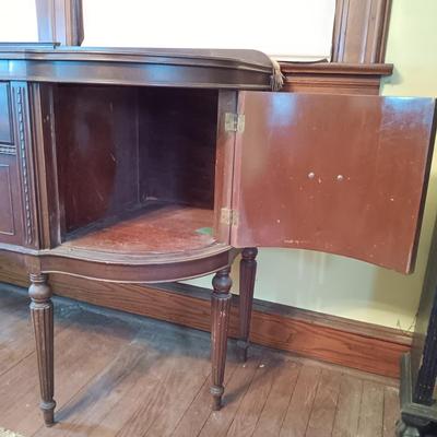 LOT 5: Antique Sideboard Buffet