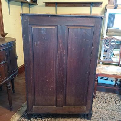 LOT 6: Set of (2) Solid Wood Bookcases