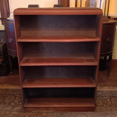LOT 6: Set of (2) Solid Wood Bookcases