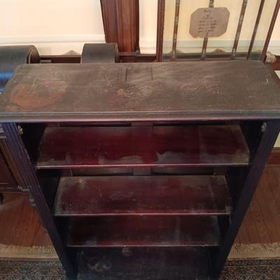 LOT 6: Set of (2) Solid Wood Bookcases