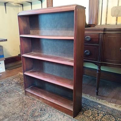 LOT 6: Set of (2) Solid Wood Bookcases