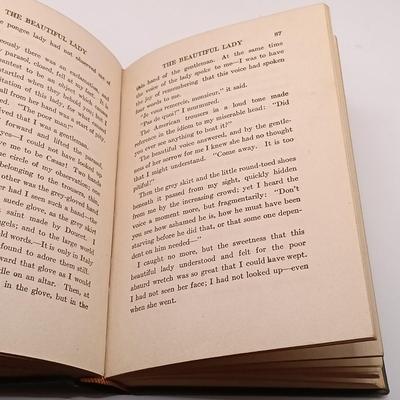 LOT 8: Frontispiece 1925 Booth Tarkington Set of (3) Novels, P.F. Collier & Son