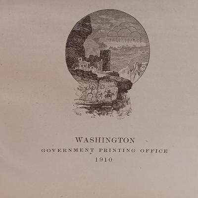 LOT 9: Smithsonian Institution 2-Volume Set Handbook of American Indians 1907 and 1910