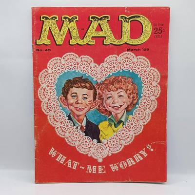 LOT 12: Vintage 50s to 70s Mad Magazines, W.E. Hill's 1926 Among Us Cats, Gilbert's The Bab Ballads & More