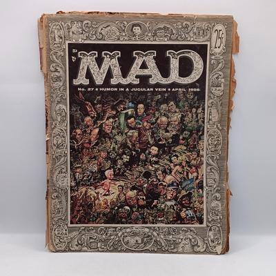 LOT 12: Vintage 50s to 70s Mad Magazines, W.E. Hill's 1926 Among Us Cats, Gilbert's The Bab Ballads & More