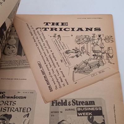 LOT 12: Vintage 50s to 70s Mad Magazines, W.E. Hill's 1926 Among Us Cats, Gilbert's The Bab Ballads & More