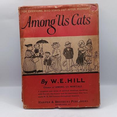 LOT 12: Vintage 50s to 70s Mad Magazines, W.E. Hill's 1926 Among Us Cats, Gilbert's The Bab Ballads & More