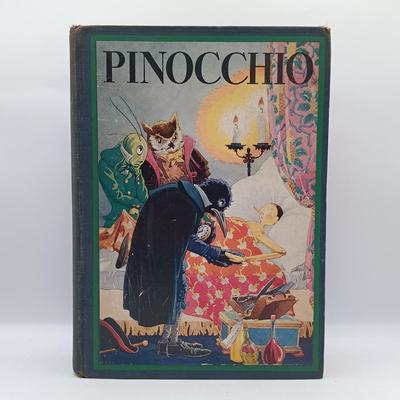 LOT 14: Charl3s Scribner's & Sons 1883 Merry Adventures of Robin hood, 1932 Pinocchio, 1929 Bambi & More