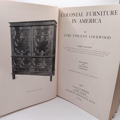 LOT 15: Jacquemart's 1878 A History of Furniture, Wallace Nutting's 1935 The Clock Book & More