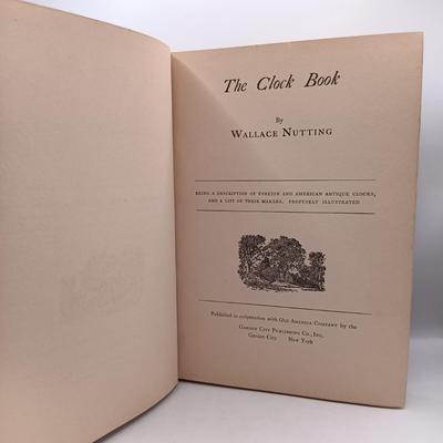 LOT 15: Jacquemart's 1878 A History of Furniture, Wallace Nutting's 1935 The Clock Book & More