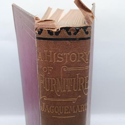 LOT 15: Jacquemart's 1878 A History of Furniture, Wallace Nutting's 1935 The Clock Book & More