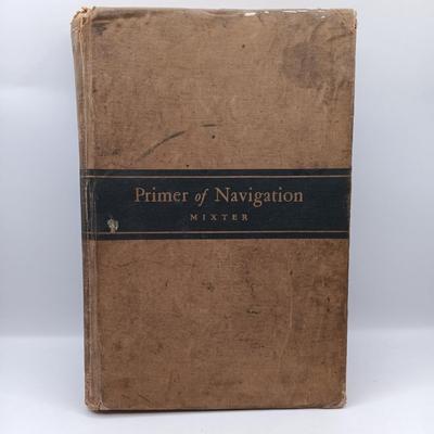 LOT 16: W.M. Welch Scientific Co. Sextant Model 3536, Bowditch's 1934 American Practical Navigator & More