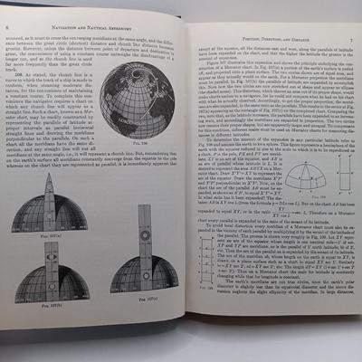 LOT 16: W.M. Welch Scientific Co. Sextant Model 3536, Bowditch's 1934 American Practical Navigator & More