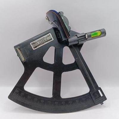 LOT 16: W.M. Welch Scientific Co. Sextant Model 3536, Bowditch's 1934 American Practical Navigator & More